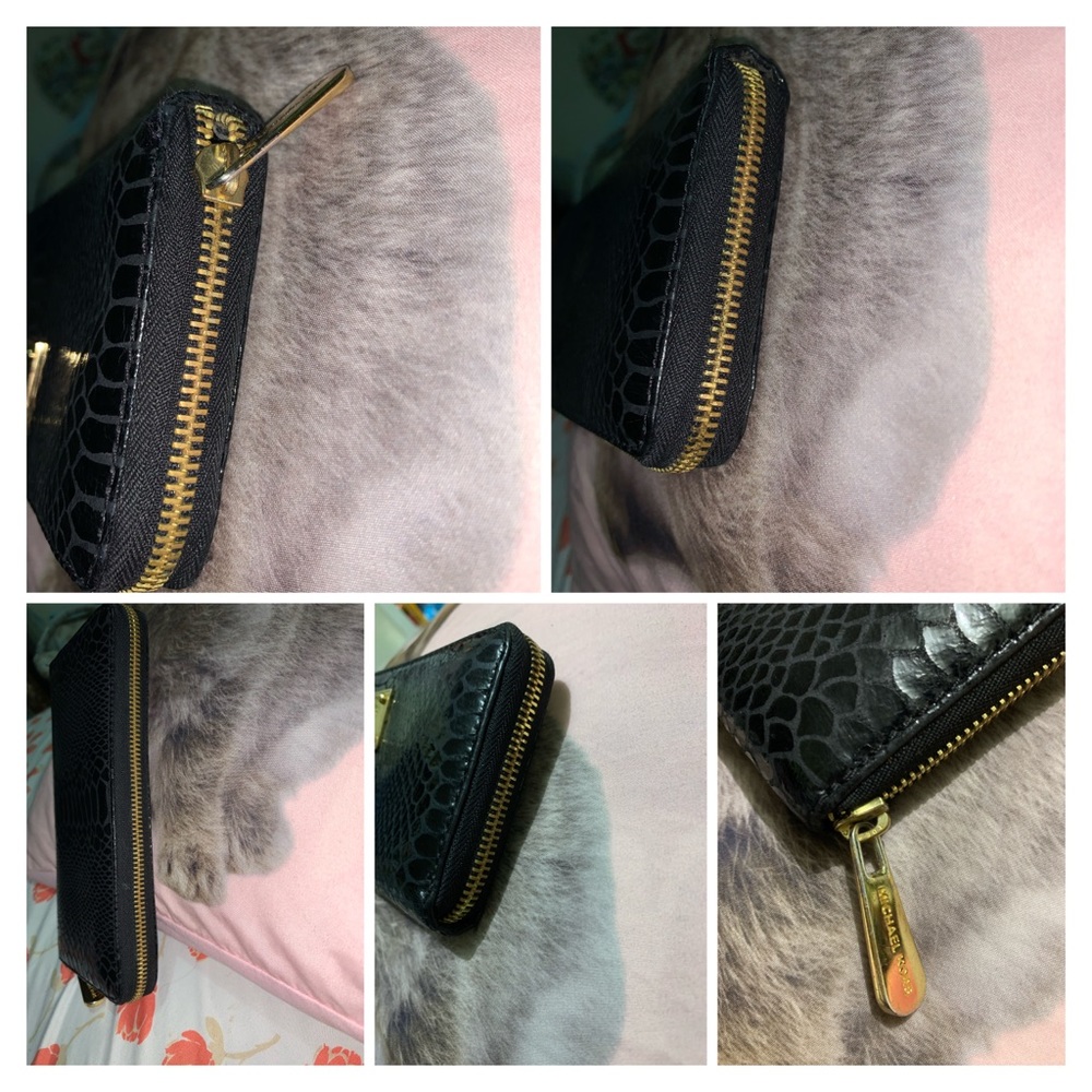 Michael Kors Python Embossed Wallet - image 4